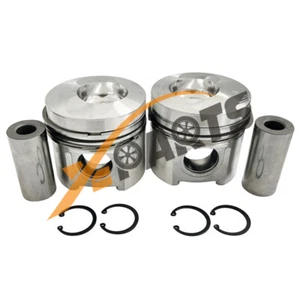 2 Sets STD Piston +Rings for Deutz F2L511 Engine - Picture 1 of 6