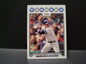 2008 Topps Limited Edition New York Yankees Team Set Alex Rodriguez #42 - Picture 1 of 2