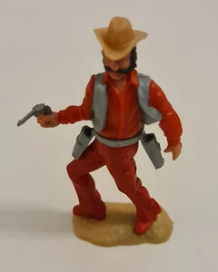 Vintage 70s TIMPO TOYS made in England Rare red cowboy - Picture 1 of 6