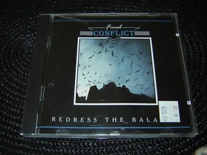 FINAL CONFLICT Redress the Balance (CD 1991 ) HTF Progressive Prog Original Gaia - Imagen 1 de 4