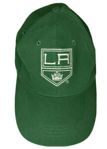 LA Kings NHL Hockey Cap NEW Green St Patty Day Baseball Hat SGA Touch Fastener
