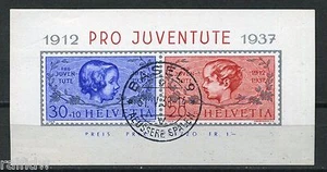 Suiza Pro Juventute 1937 edición bloque (S8145) - Imagen 1 de 1