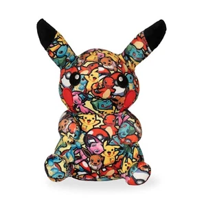 Pokemon Pikachu 151 Pattern Plush Toy 9" Nintendo Colorful Rare Japan - Picture 1 of 6