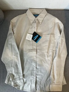 Tri-Mountain Button Down front Dress Shirt Womens S - New - Picture 1 of 6