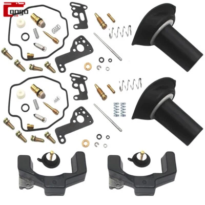 Kit de reparación de carburador apto para Yamaha Virago 400 500 535 diapositivas de diafragma de carburador 2X Foto 1 de 4