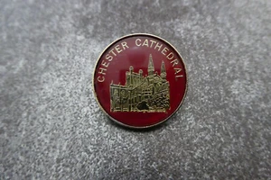 Chester Cathedral Pin Badge Button (L14B) - Picture 1 of 2