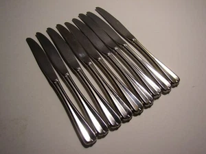 9 Stück Oneida Gala Impulse Edelstahl Tafelmesser 9 Zoll - Bild 1 von 3