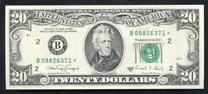FR. 2076-B* 1988-A $20 *STAR* FRN FEDERAL RESERVE NOTE NEW YORK, NY GEM UNC (O) - Picture 1 of 2