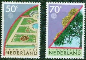 NETHERLANDS -1986– EUROPA -VF** - Picture 1 of 1
