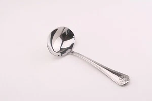 Reed & Barton GREENBRIER Glossy 18/10 Stainless Steel Gravy Ladle - Picture 1 of 2