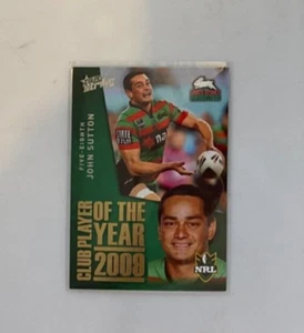 2011 NRL STRIKE CLUB PLAYER OF THE YEAR 2009 JOHN SUTTON CP13 - Picture 1 of 2