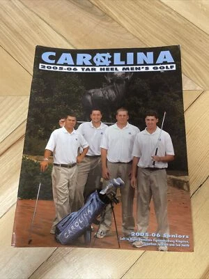 Guía de medios de golf para hombre University of North Carolina Tarheels 40p. Foto 1 de 4