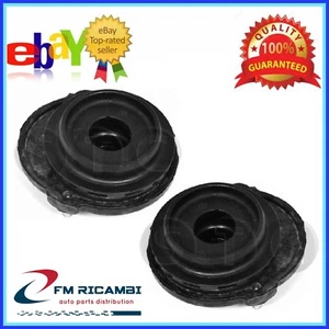 2 SUPPORTI AMMORTIZZATORE ANT. CITROEN NEMO PEUGEOT BIPPER FIAT FIORINI QUBO - Foto 1 di 4