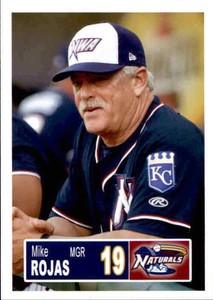2018 Northwest Arkansas Naturals Grandstand #24 Mike Rojas Manager Baseball Card