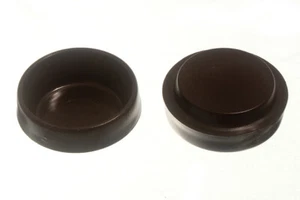 4 X Tazas de ricino Protector de piso planeadores pequeños marrón 45 mm | Onestopdiy Nuevo - Imagen 1 de 1