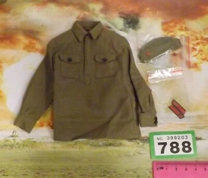 Camicia e berretto russi scala 1/6 seconda guerra mondiale per action figure Dragon Dreams DID G788 - Foto 1 di 1