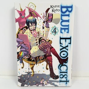 Blue Exorcist Vol. 4 Englische Manga Kazue Kato Shonen Jump Advanced 3rd Printing - Bild 1 von 6