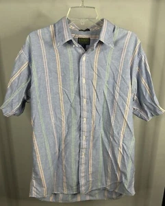 Vintage Chaps Ralph Lauren Short Sleeve Button Down Shirt Men’s Size 17 - Picture 1 of 3