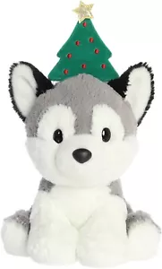 Aurora - Pequeño Gris Vacaciones - Holiday Cheer 11,5" Husky Kody - Animal de Peluche - Imagen 1 de 4