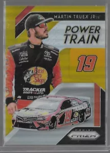 Martin Truex Jr 2019 Panini Prizm Power Train Gold SSP/10 Nascar!! - Picture 1 of 2
