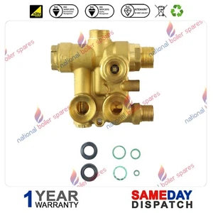 BAXI DUOTEC 24HE, 28HE,33HE & 40HE 3 WAY DIVERTER VALVE ASSEMBLY 5118381 7224763 - Picture 1 of 3