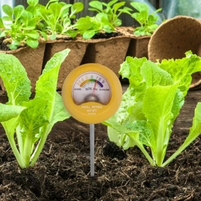 ACURITE pH SOIL LAWN YARD OUTDOOR FLOWER PLANT TEST METER GARDEN TESTER - Image 1 of 4