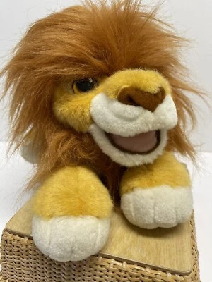 Peluche marioneta Mattel Disney Rey León Simba 1993 rugidos probados funciona peluche Foto 1 de 4