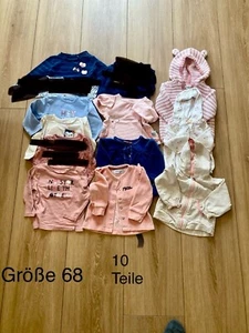 Großes Kleiderpaket Mädchen Hosen/Oberteile/Body/ versch. Größen 86/68/74/62/68 - Bild 1 von 19