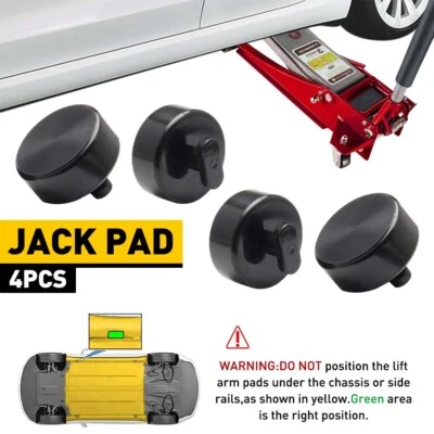 Almohadilla elevadora de goma para Chevrolet Corvette C5 C6 C7 Z06 Z51 4 piezas Foto 1 de 4