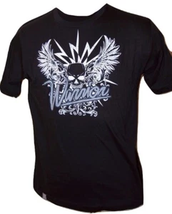 Warrior Organized Chaos Risen Skull Short Sleeve Black Hockey T-Shirt - Picture 1 of 2