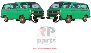 FÜR VW TRANSPORTER T3 79-92 NEU FRONTSCHEINWERFER LAMPE GLAS LINKS ODER RECHTS LHD 1X - Bild 1 von 7