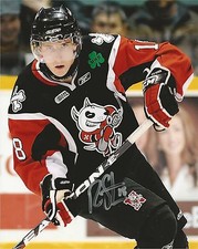 RYAN STROME SIGNED NIAGARA ICE DOGS 8X10 PHOTO NEW YORK ISLANDERS AUTOGRAPH