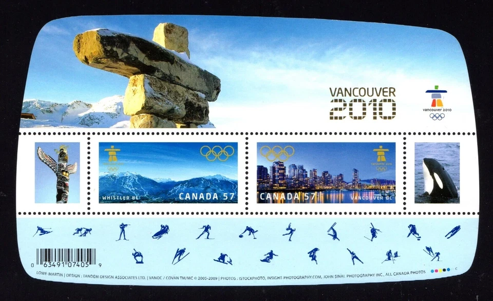 Canada Scott 2366c - Vancouver Winter Olympics - 2010 - Image 1 of 1