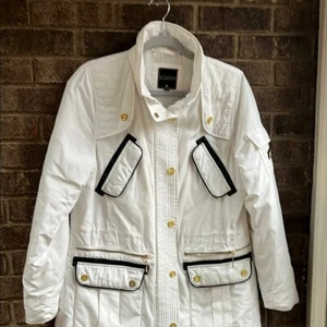 Giacca leggera donna Coogi con bottoni a pressione e dettagli taglia Medium - Foto 1 di 13