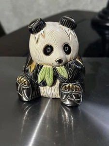 Y8 Vintage Rinconada Panda Artesania De Rosa Keramik Tiere Keramik ~ Uruguay - Bild 1 von 7