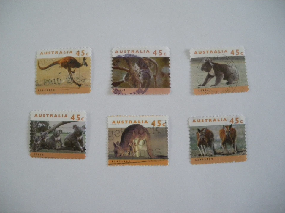 STAMPS AUSTRALIA  SET OF 6     WILD LIFE  2nd SET  1994 - Image 1 of 1