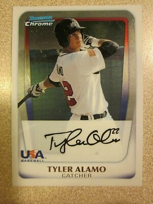 2011 BOWMAN CHROME USA BASEBALL #BDPP92 TYLER ALAMO - Image 1 of 2