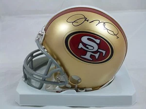 Joe Montana HOF San Francisco 49ers Signed Retro Mini Helmet with Photo Proof - Picture 1 of 11