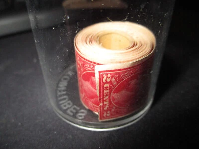 USA Scott # 409V Strip of 60 Flat Plate Coils 3 Guideline & Pasteup Stamps US - Image 1 of 4