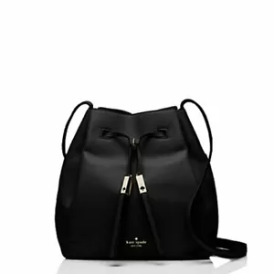 Borsa grande Kate Spade in pelle Cooper grigia Street WKRU3057 nuova con etichetta - Foto 1 di 4