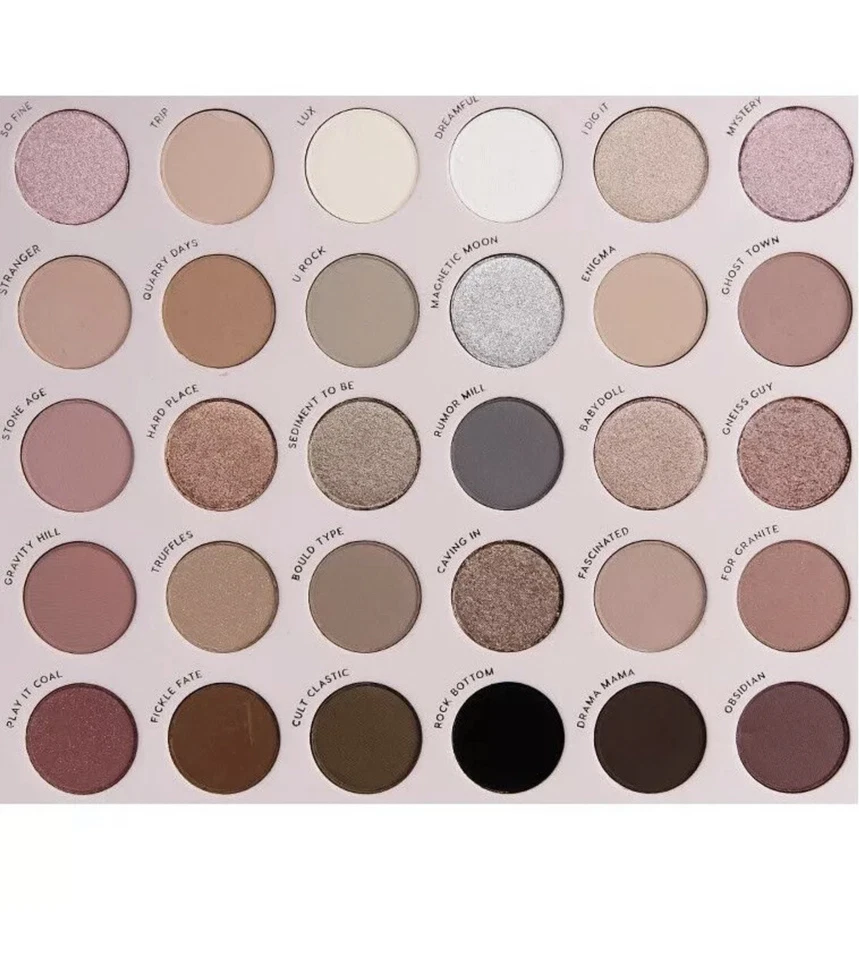 ColourPop STONE COLD FOX yeshadow Palette Pigment LARGE JUMBO BIG New in Box - Image 1 of 4