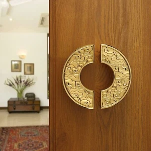 20.3cm Zinco Principale Maniglia Tirare per Tutti I Porte Confezione Di 1 Oro - Foto 1 di 5