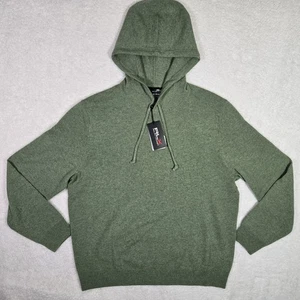 RLX Ralph Lauren Herren XL waschbar Kaschmir grün Hoodie Sweatshirt $ 328 - Bild 1 von 6