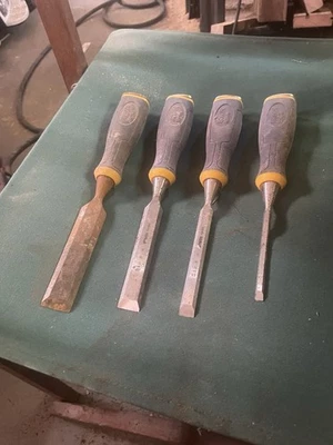 Irwin Marples Set Of 4 Chisels - Image 1 of 4