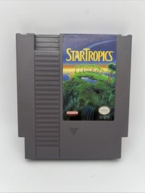 StarTropics Nintendo Entertainment System Video Game NES Tested Used