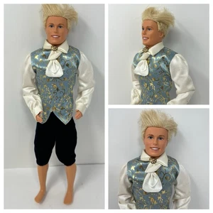 Barbie Ken King Dominick Muñeca Princesa y el Mendigo Mattel Juguete Coleccionable - Imagen 1 de 19