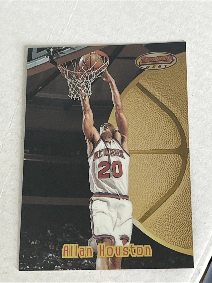 1997-98 Bowman's Best - Allan Houston #72 Atomic Refractor - Image 1 of 2