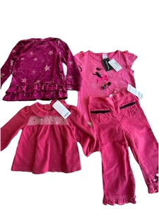 Gymboree Paket Mädchen 2T Urlaub neu mit Etikett Oberteile 5 Teile - Bild 1 von 10
