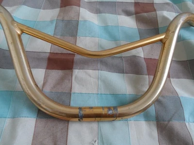 RALEIGH ULTRA BURNER GOLD ANADISED KOIZUMI BMX MK 1 ALLOY HANDLE BARS - Image 1 of 4
