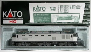 Spur Ho Kato 1-318 Ef510-500 Jr Güterfarbe silber A r70_0505 - Bild 1 von 1